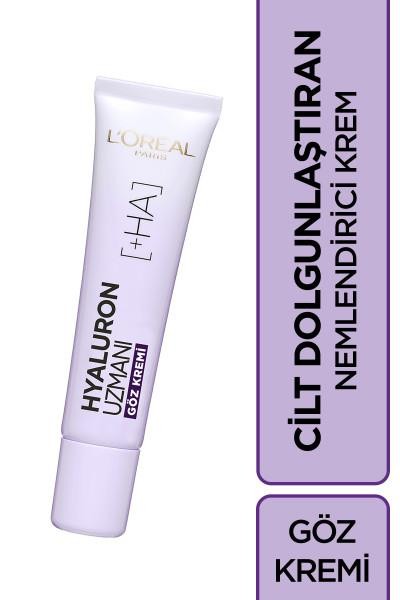 L’Oréal Paris Hyaluron Uzmanı Cilt Dolgunlaştıran Nemlendirici Göz Kremi 15 ml