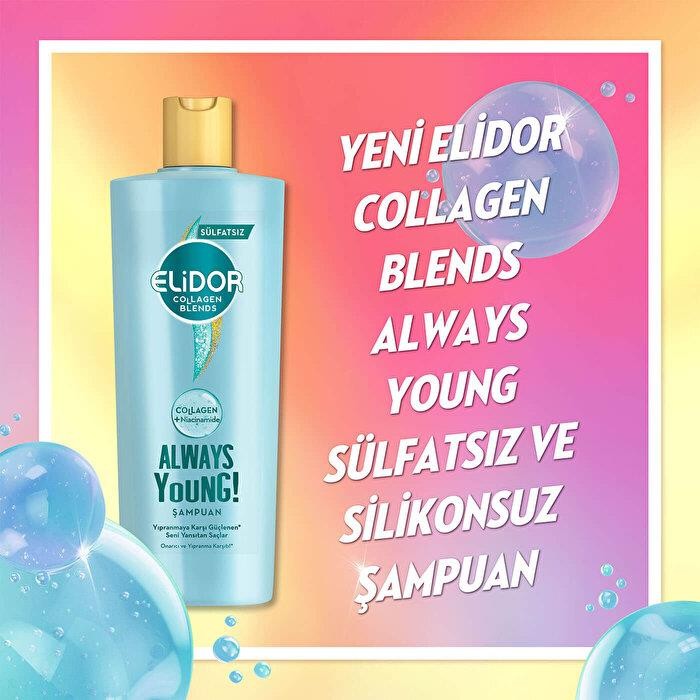 Elidor Collagen Blends Onarıcı ve Yıpranma Karşıtı Sülfarsız Şampuan 350 ml