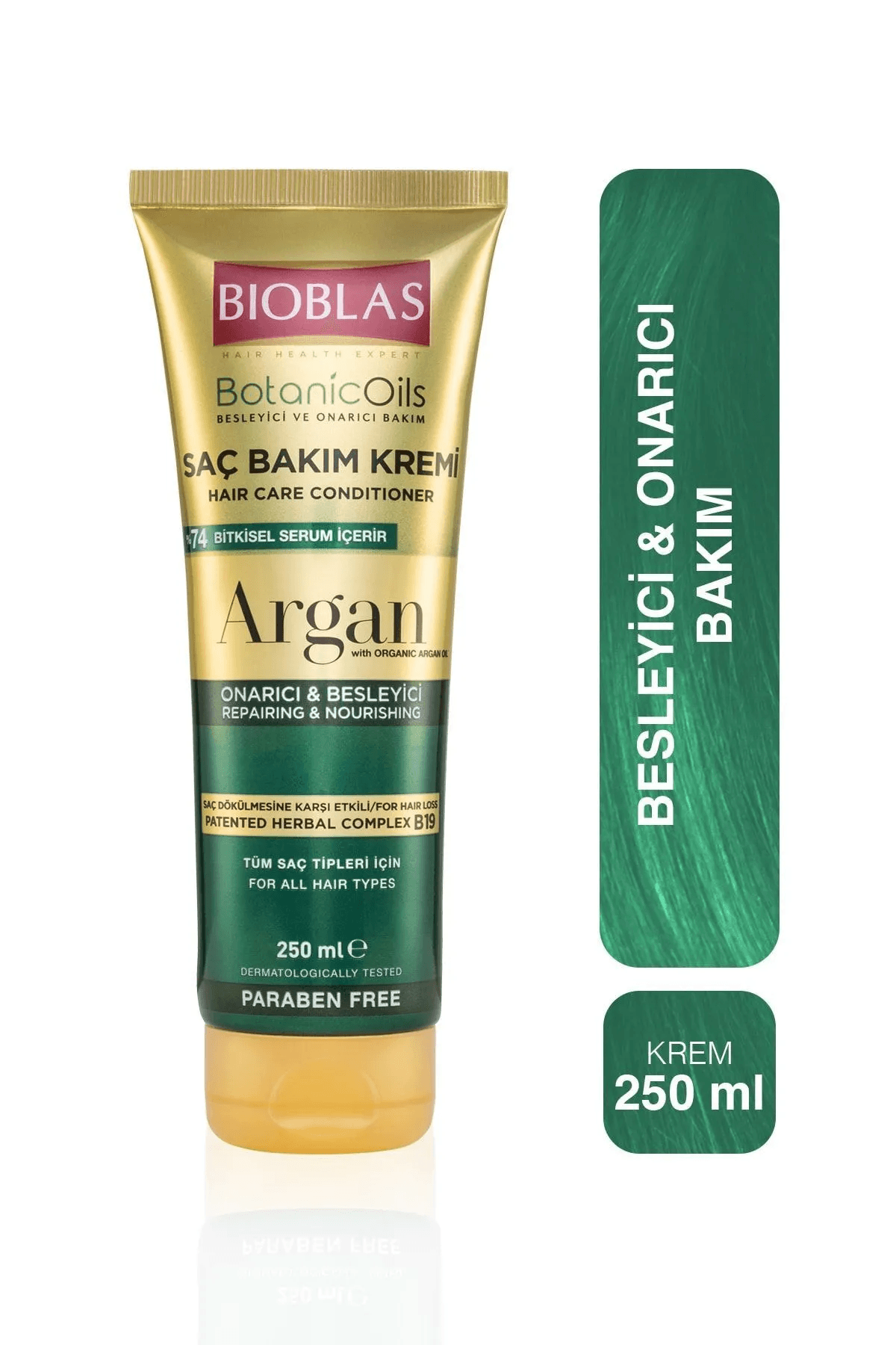 Bioblas Botanic Oils Argan Yağlı Onarıcı Krem Maske 200 ml