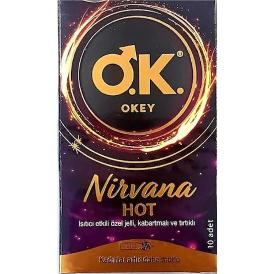 Okey Nirvana Hot Prezervatif 10'lu