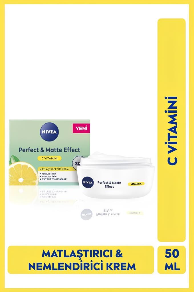 Nivea Perfect&Matte C Vitaminli Yüz Kremi 50 ml