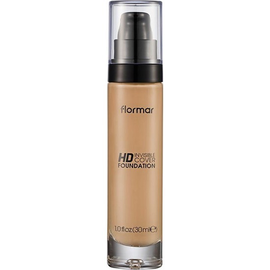 Flormar Invisible Cover HD Foundation Spf30 30ml-90 Golden Neutral