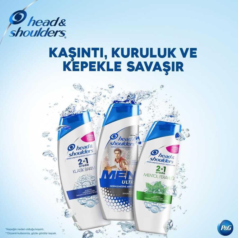 Head&Shoulders Mentol Ferahlığı Şampuan 180 ml