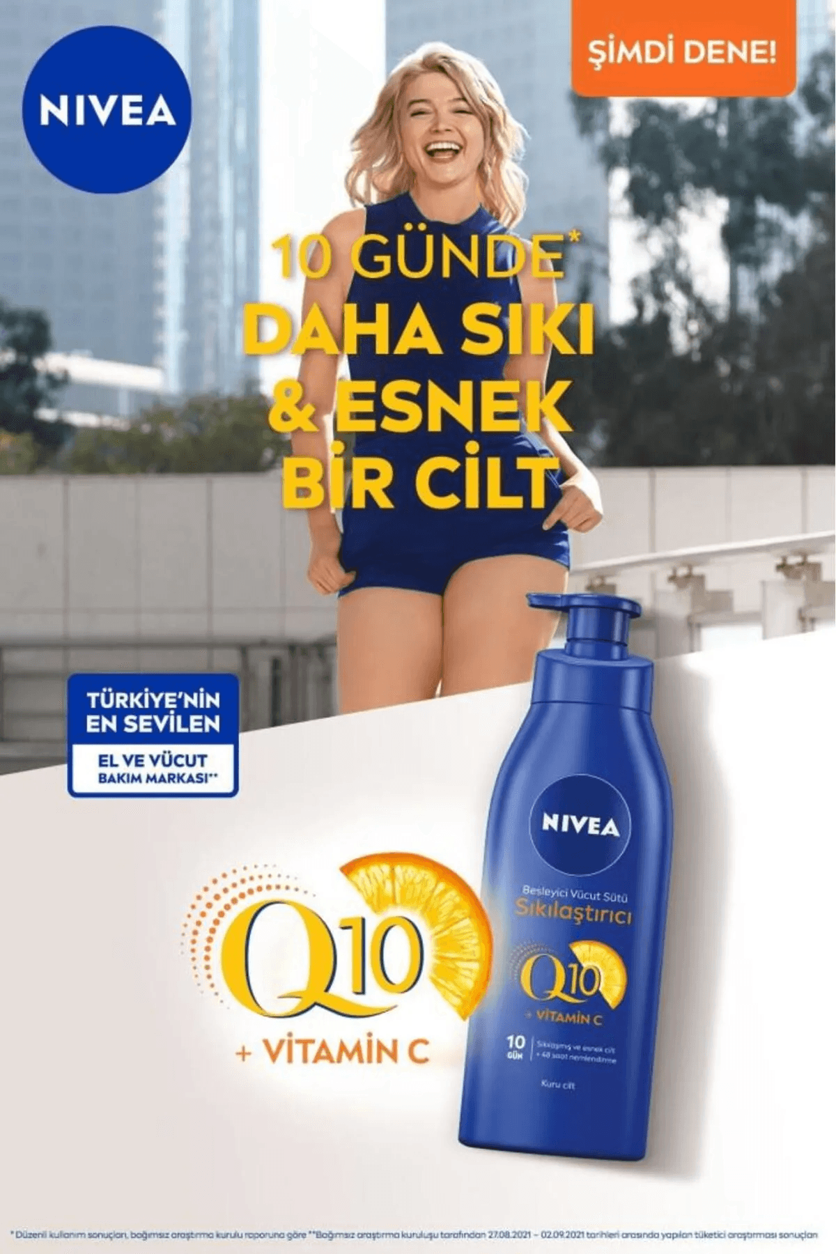 Nivea Q10 + Vitamin C Kuru Cilt için Sıkılaştırıcı Vücut Sütü 400 ml