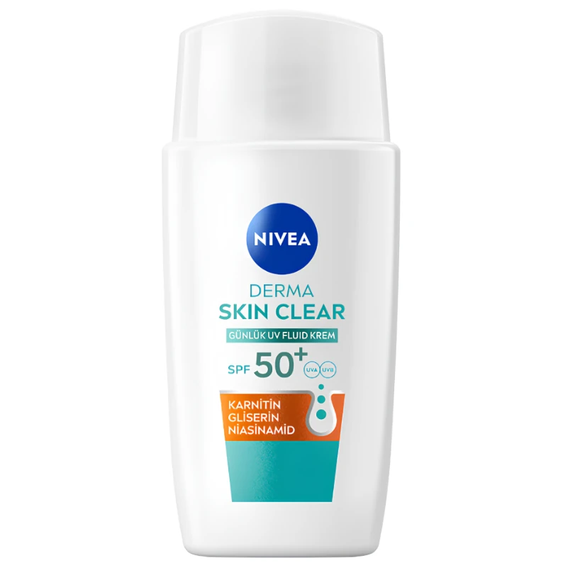 Nivea Derma Skin Clear SPF+50 Fluid Krem 50 ml