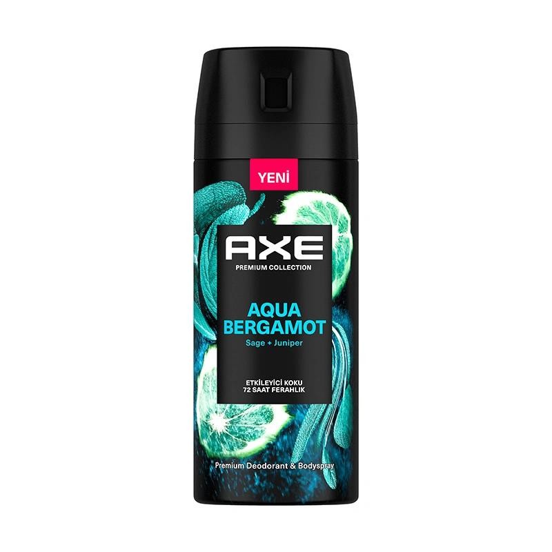 Axe Aqua Bergamot Erkek Sprey Deodorant 150 ml 