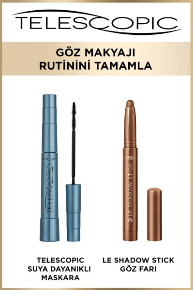 L'Oréal Paris Telescopic Suya Dayanıklı Maskara - Siyah