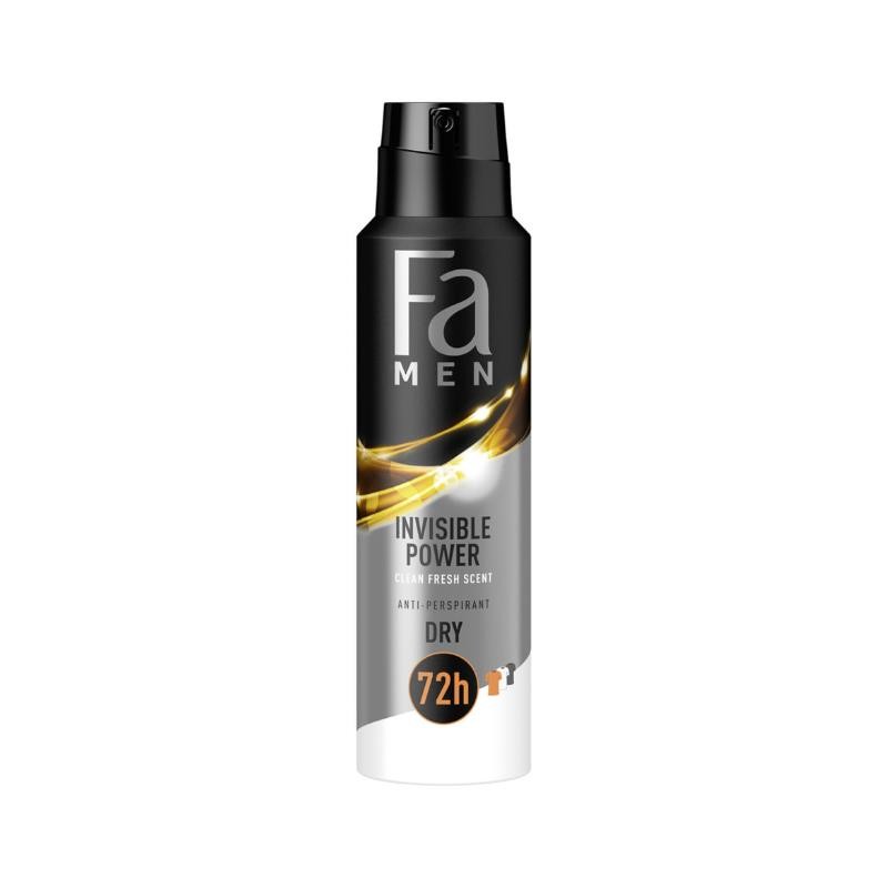 Fa Men Invisible Power Deodorant Spray 150 ml