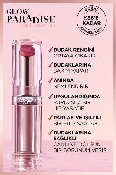 L’Oréal Paris Glow Paradise Balm-in-Lipstick - Işıltı Veren Ruj 642 Beige Eden