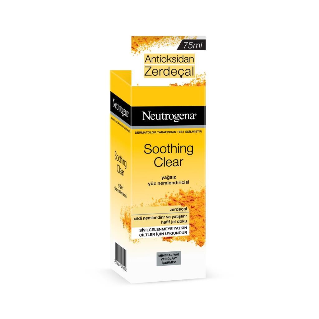 Neutrogena Soothing Clear Yağsız Yüz Nemlendiricisi 75 ml