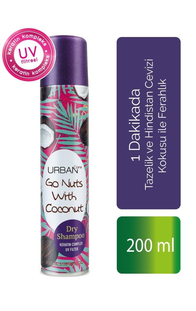 Urban Care Go Nuts With Coconut Dry Shampoo Kuru Şampuan 200 ml