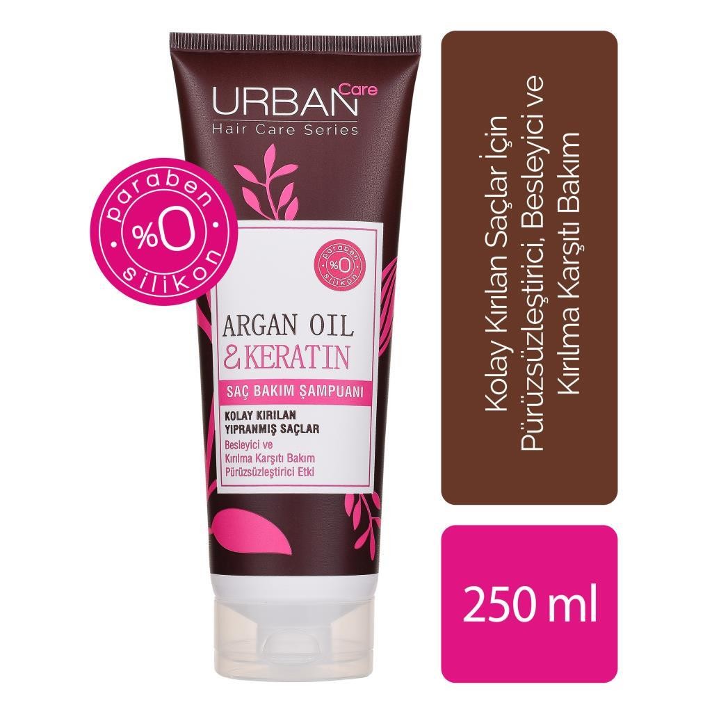 Urban Care Argan Oil & Keratin Saç Bakım Şampuanı 250 ml