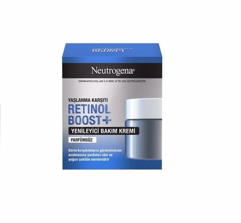 Neutrogena Retinol Boost+ Yaşlanma Karşıtı Yenileyici Bakım Kremi 50 ml