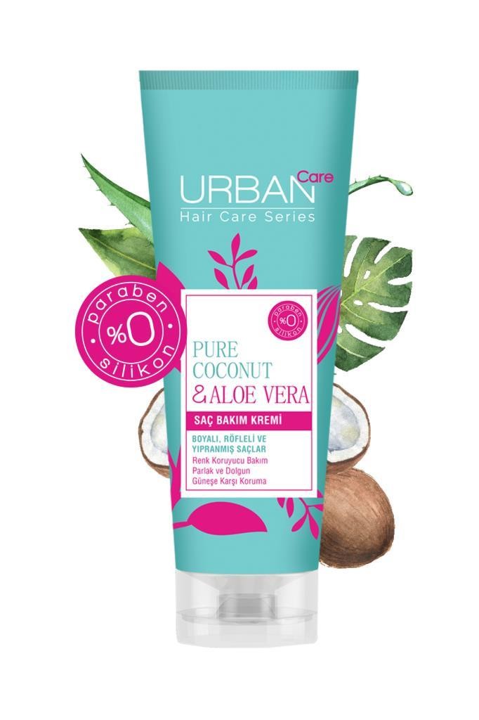 Urban Care Pure Coconut & Aloe Vera Saç Bakım Kremi 250 ml