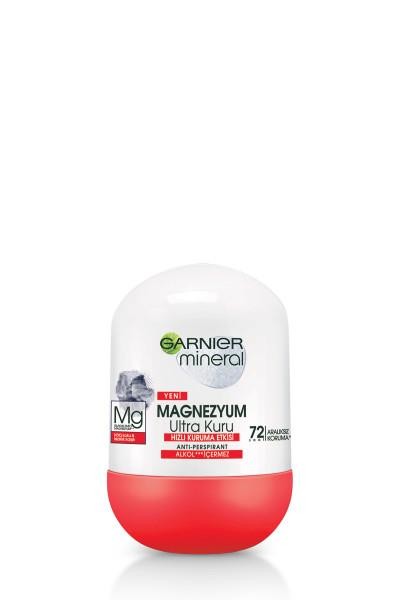 Garnier Mineral Magnezyum Ultra Kuru Kadın Roll-On 50 ml