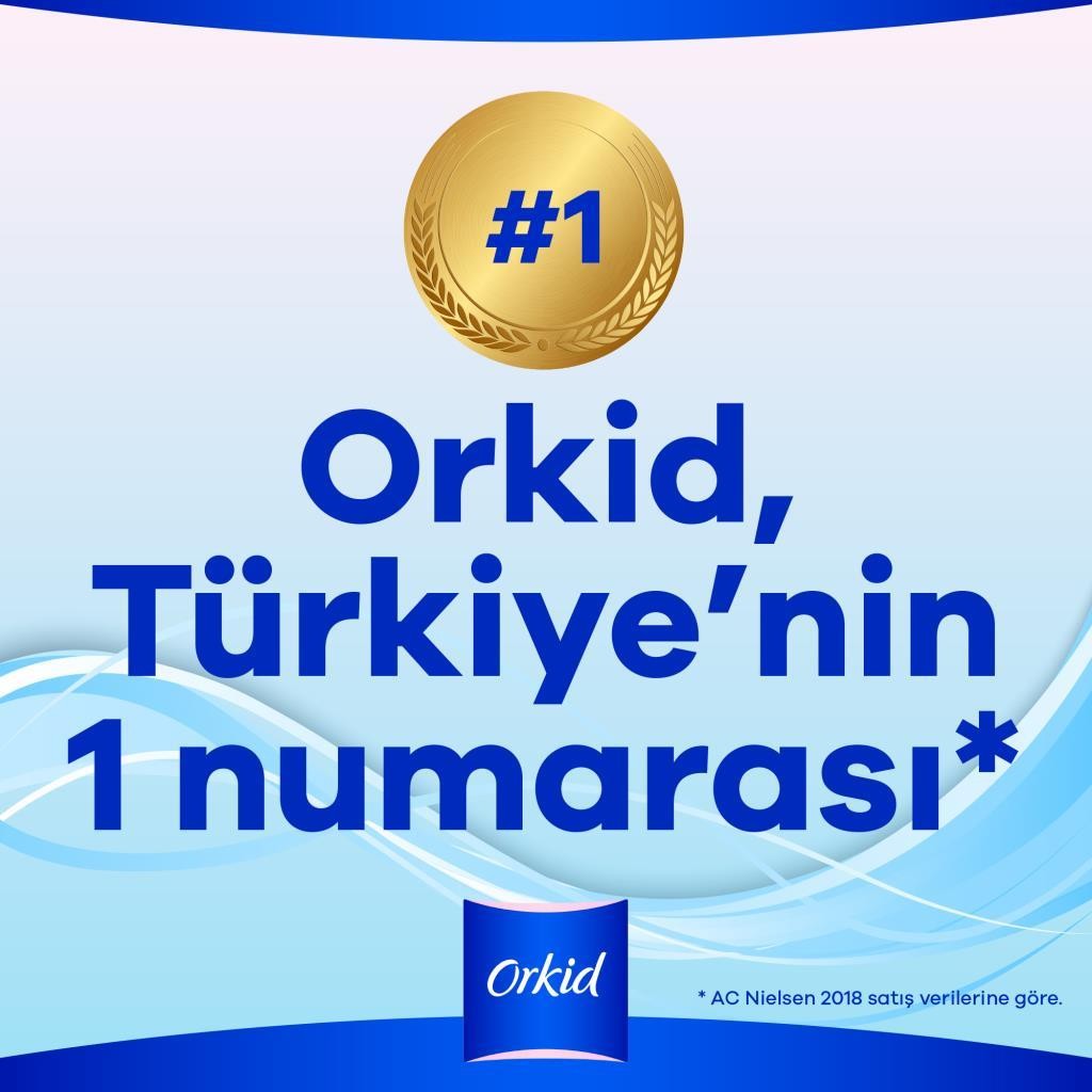 Orkid Ultra Gece 3 Boy Hijyenik Ped 2 x 20'li Milli Takım Cesaret Paketi