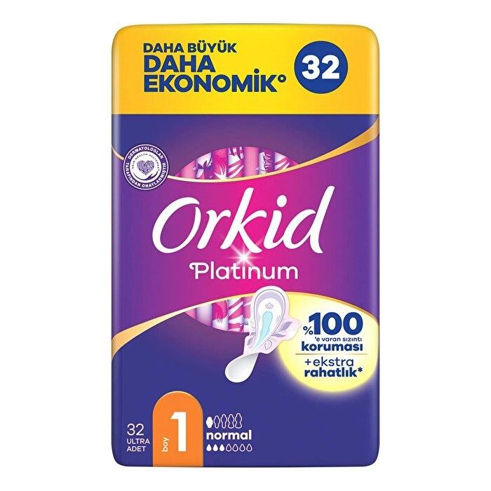 Orkid Platinum Normal Hijyenik Ped 32 Adet 