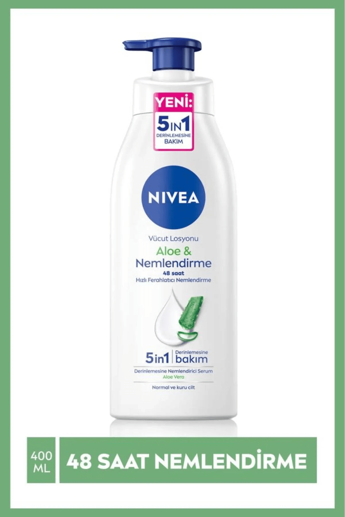 Nivea Aloe Vera Vücut Losyonu 400 ml