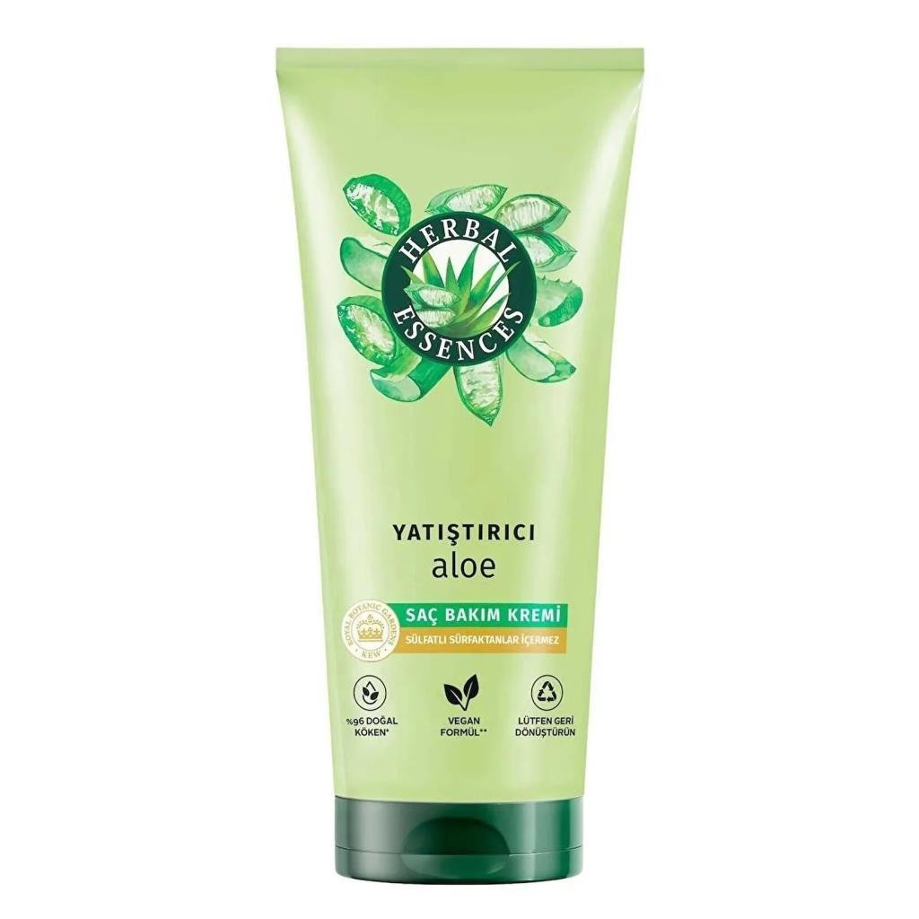 Herbal Essences Yatıştırıcı Aloe İçeren Sülfatsız Saç Bakım Kremi 250 ml 