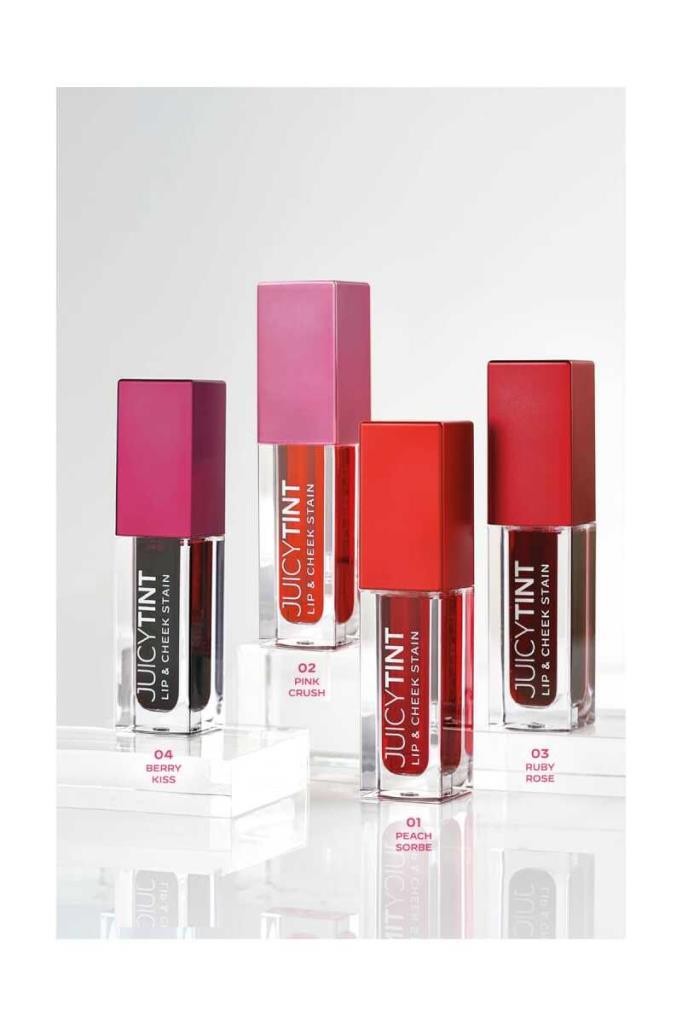 Juicy Tint Lip & Cheek Stain - 02 Pink Crush - Likit Ruj