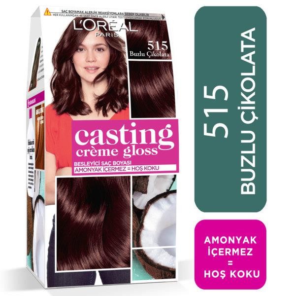 L’Oréal Paris Casting Crème Gloss Saç Boyası - 515 Buzlu Çikolata