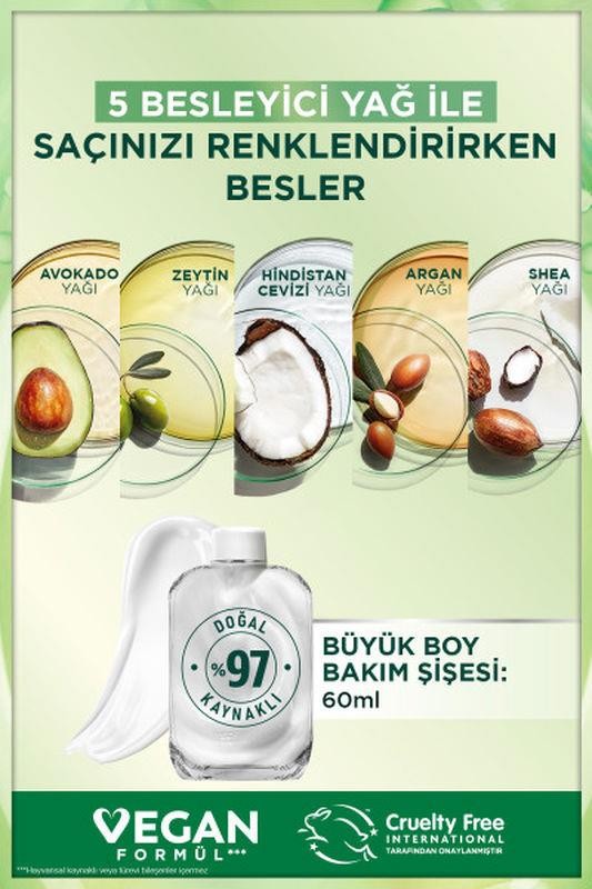 Garnier Nutrisse Yoğun Besleyici Kalıcı Krem Saç Boyası - 4.26 Patlıcan Moru