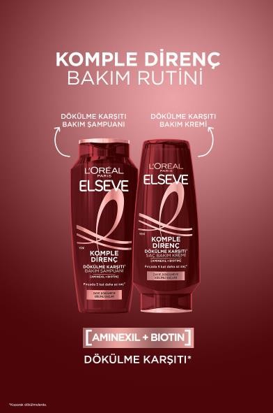 L'Oréal Paris Elseve Komple Direnç Dökülme Karşıtı Bakım Kremi 250ml