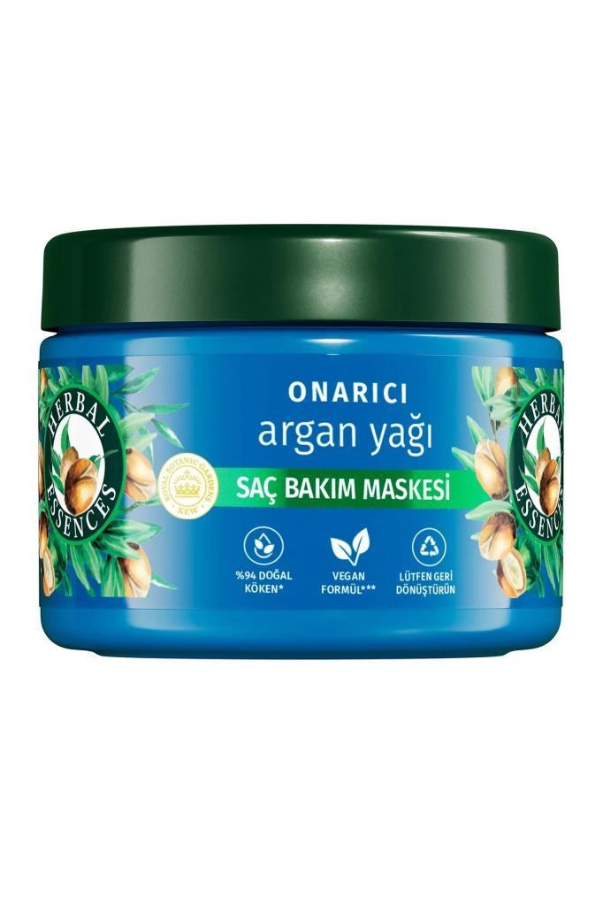 Herbal Essences Onarıcı Argan Yağı Saç Bakım Maskesi 300 ml 