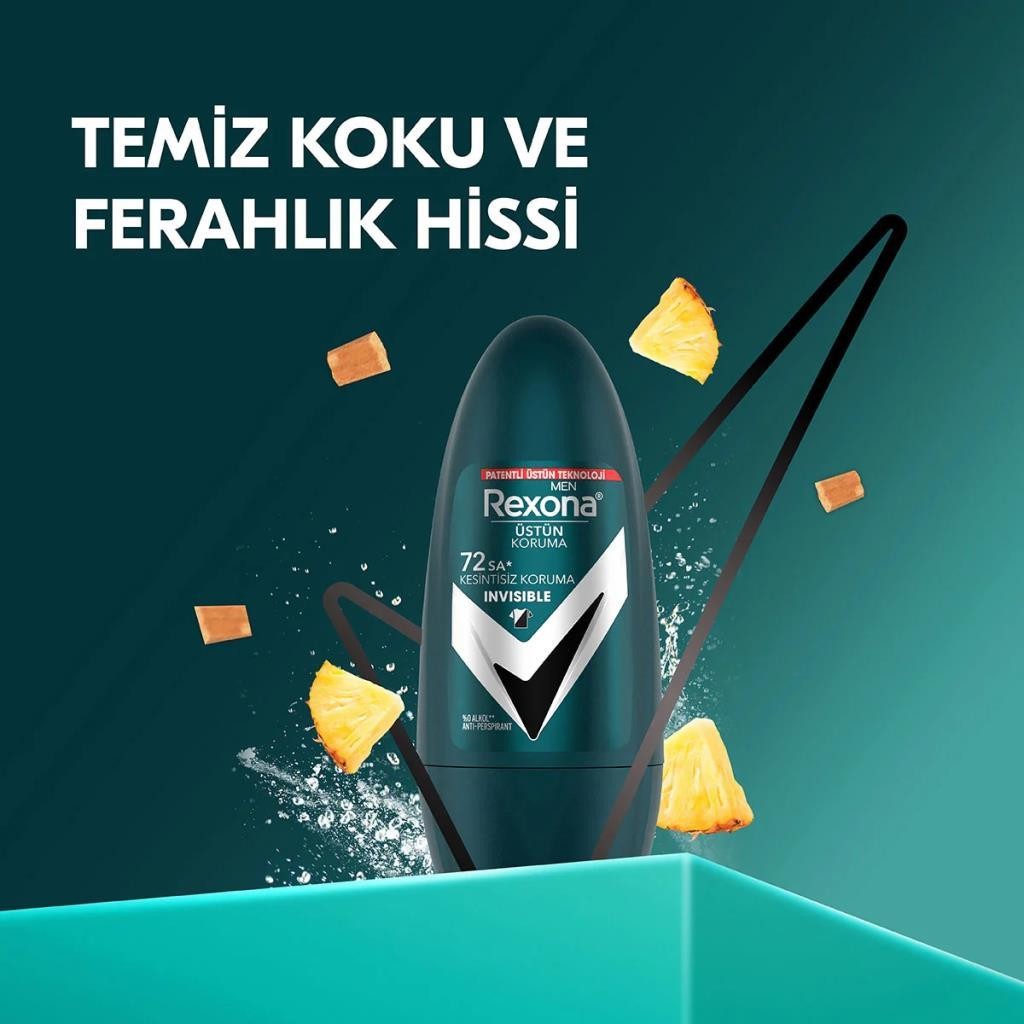 Rexona Kesintisiz Üstün Koruma Invisible Roll-On Deodorant 50 ml 