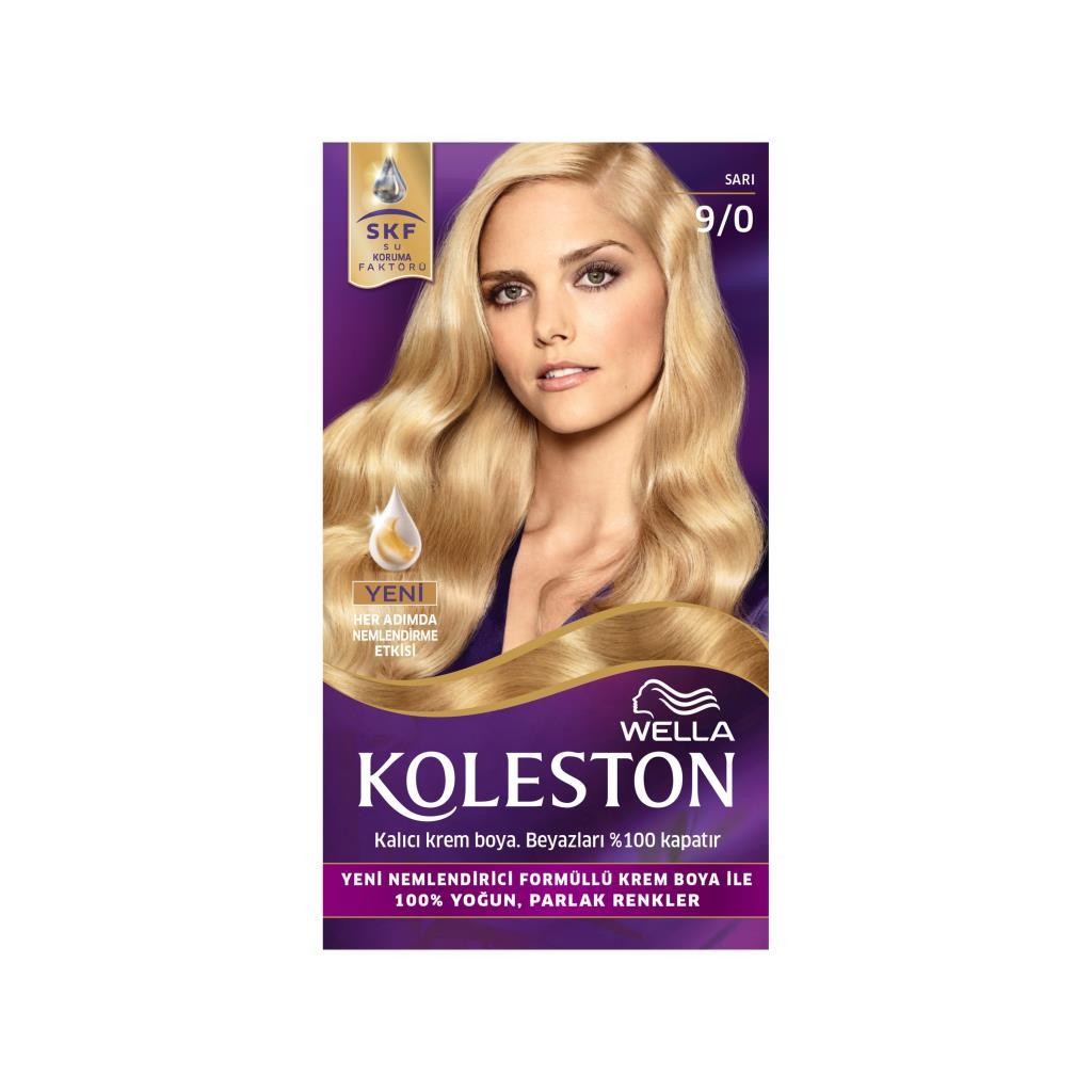 Koleston Set Krem Saç Boyası 9.0 Sarı