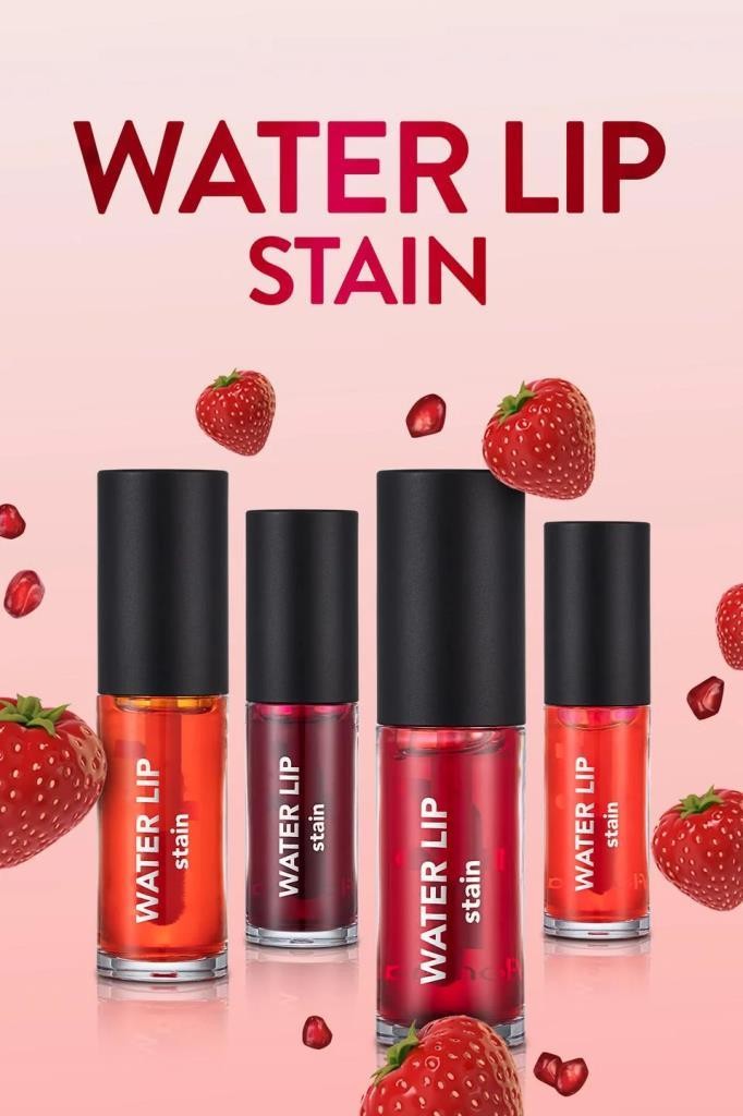 Flormar Water Lip Stain Su Bazlı & Kalıcı Dudak Renklendiricisi - 002 Love Craft 