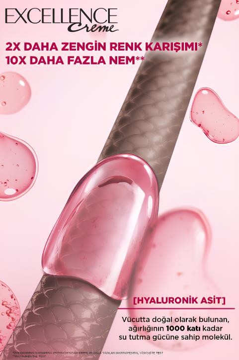 L’Oréal Paris Excellence Creme Saç Boyası 6.54 Açık Kızıl Kahve