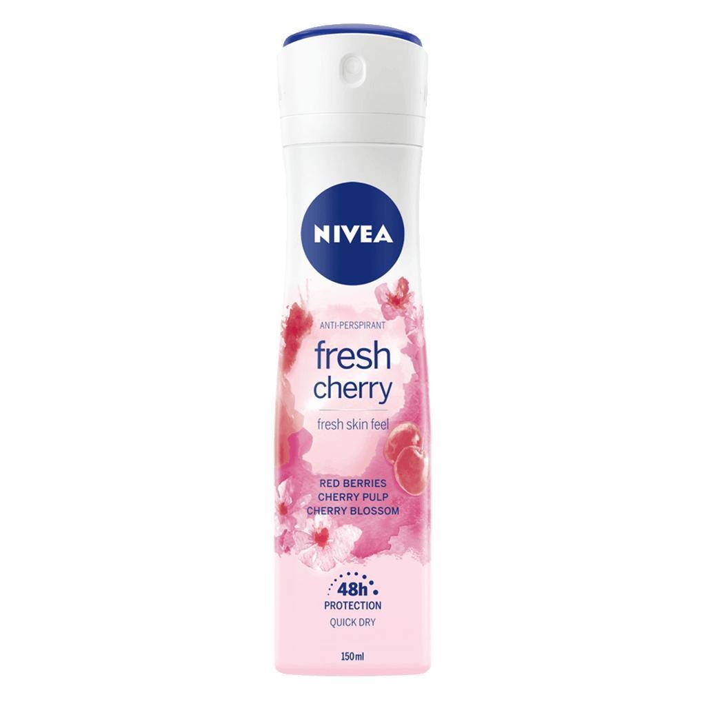 Nivea Fresh Cherry 48H Bayan Deodorant 150 ml