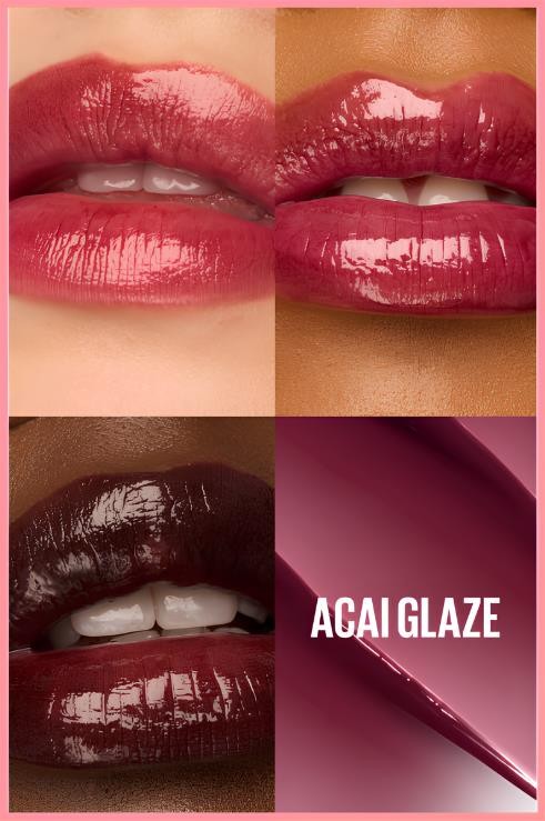 Maybelline New York Lifter Glaze Renkli Dudak Balmı - 008 Acai Glaze