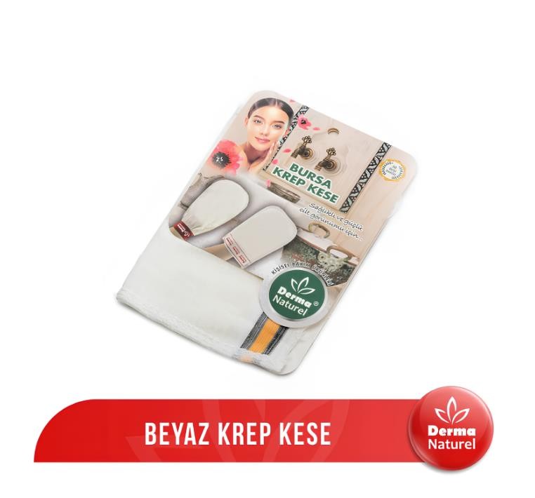 Derma Naturel Krep Lastikli Kese Ms-21