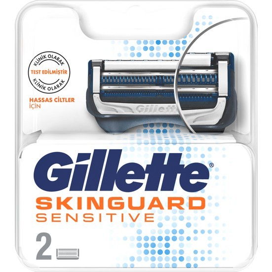 Gillette Skinguard Sensitive Yedek Tıraş Bıçağı 2'li