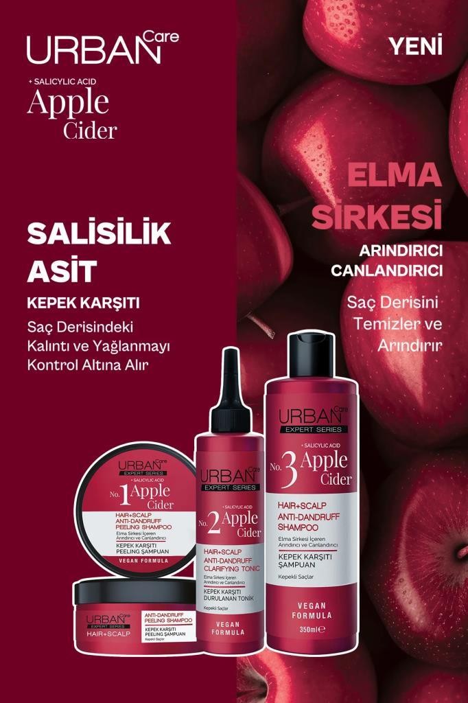 Urban Care Expert Elma Sirkesi Kepek Karşıtı Saç Toniği 200 ml