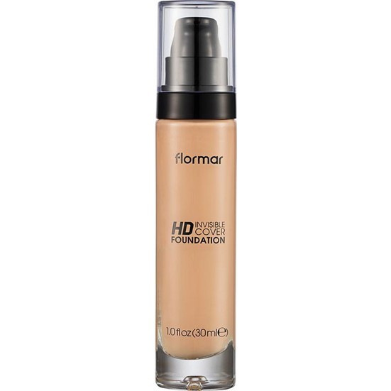 Flormar Invisible Cover HD Foundation Spf30 30ml-80 Soft Beige
