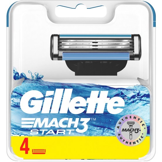 Gillette Mach3 Start Yedek Tıraş Bıçak 4'lü