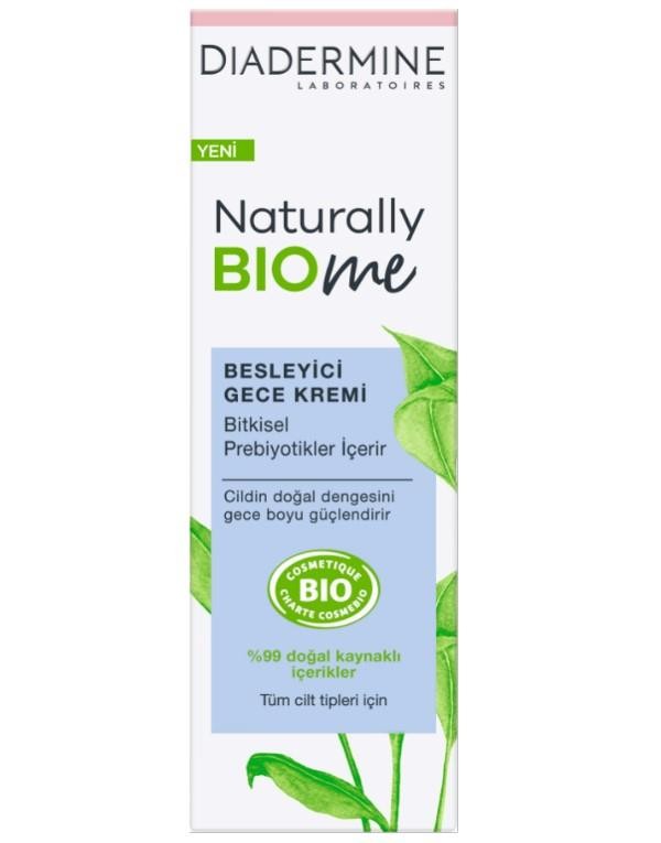 Diadermine Naturally Bio Me Besleyici Gece Kremi 50 ml