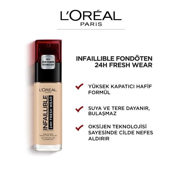 L’Oréal Paris Infaillible 24H Fondöten - 130 True Beige