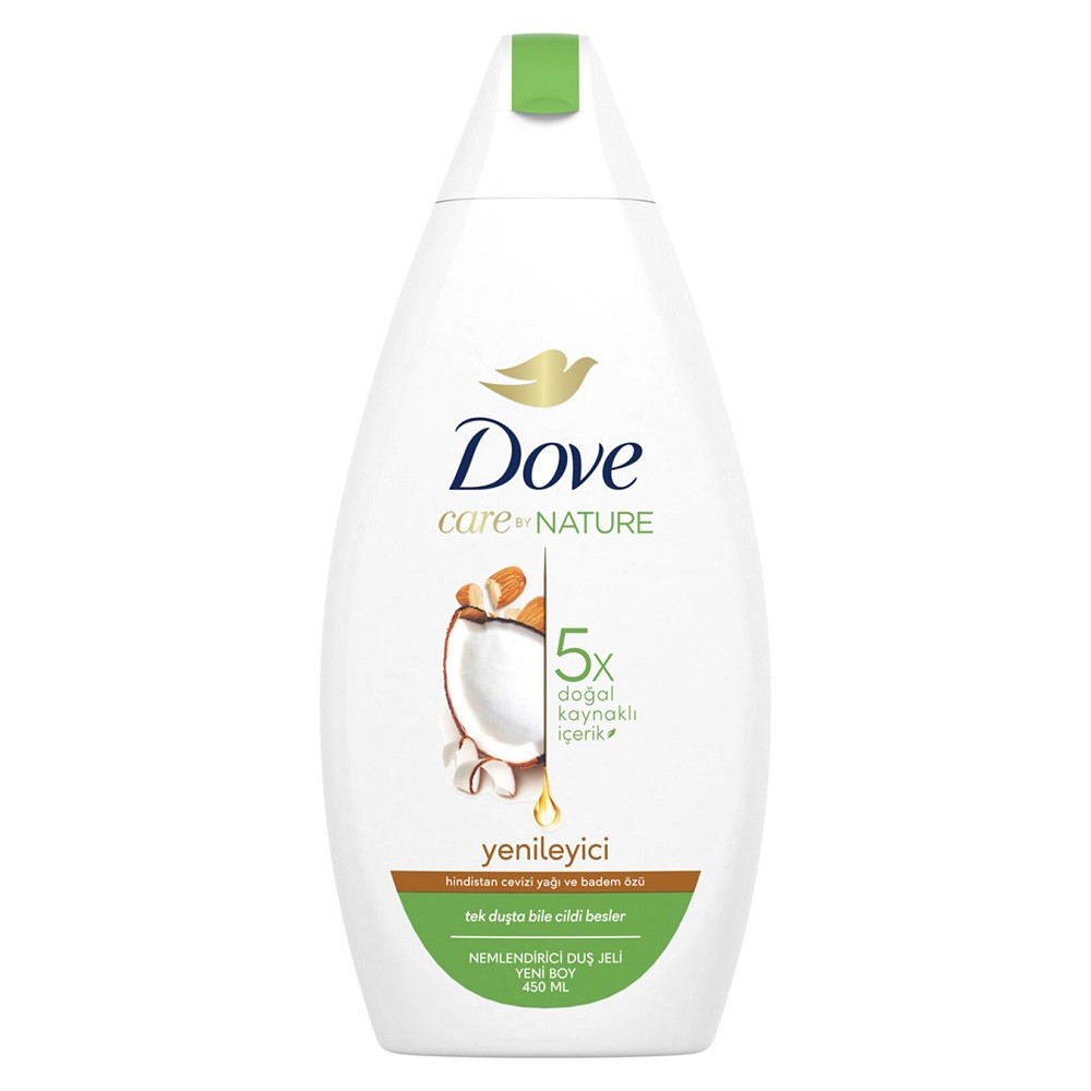 Dove Hindistan Cevizi Yağı ve Badem Sütü Onarıcı Bakım Duş Jeli 450 ml