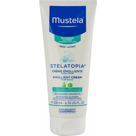 Mustela Stelatopia Emollient Cream 200 ml