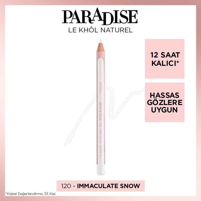 L’Oréal Paris Le Khol Naturel by Paradise Eyeliner - 120 Immaculate Snow