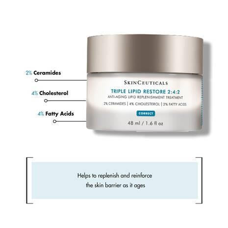SkinCeuticals Triple Lipid Restore 2:4:2 Yaşlanma Karşıtı Lipid Yenileyici Bakım 48 ml