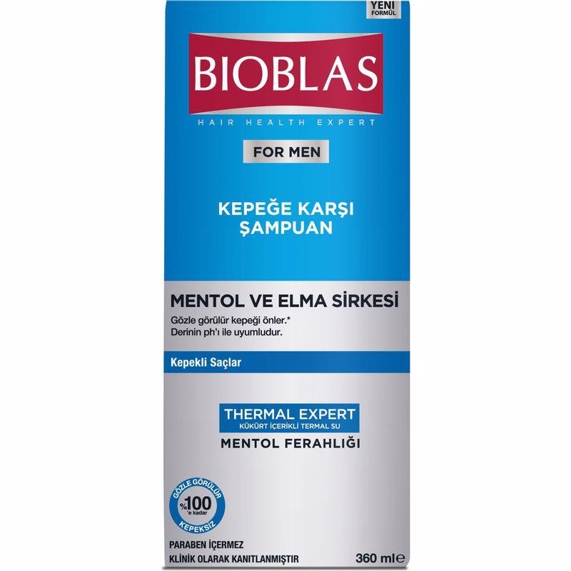 Bioblas For Men Thermal Expert Kepeğe Karşı Şampuan 360 ml