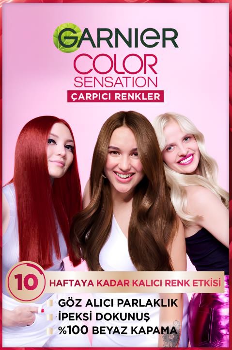 Garnier Çarpıcı Renkler 7.3 Altın Kumral Saç Boyası