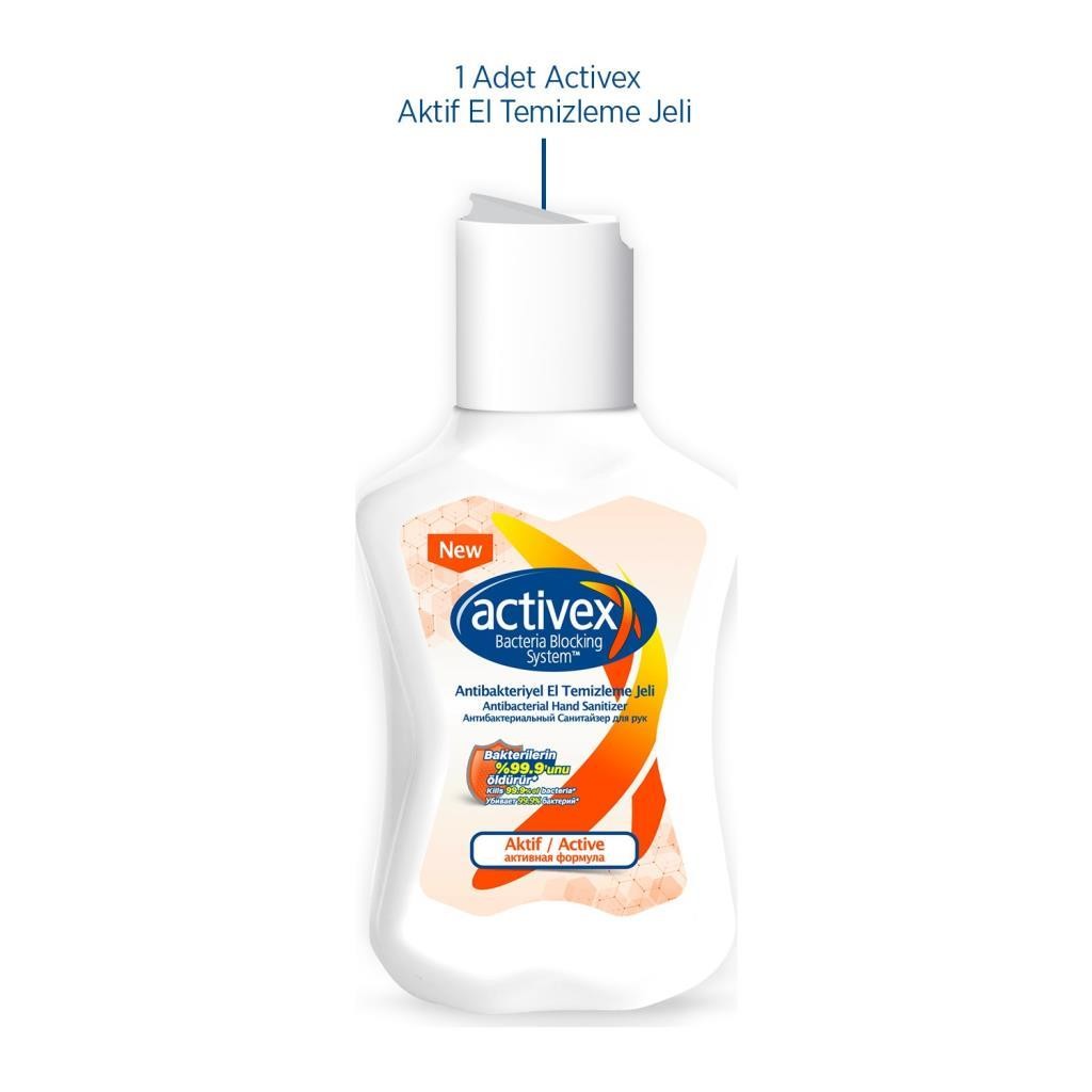 Activex Antibakteriyel El Temizleme Jeli Aktif 100 ml