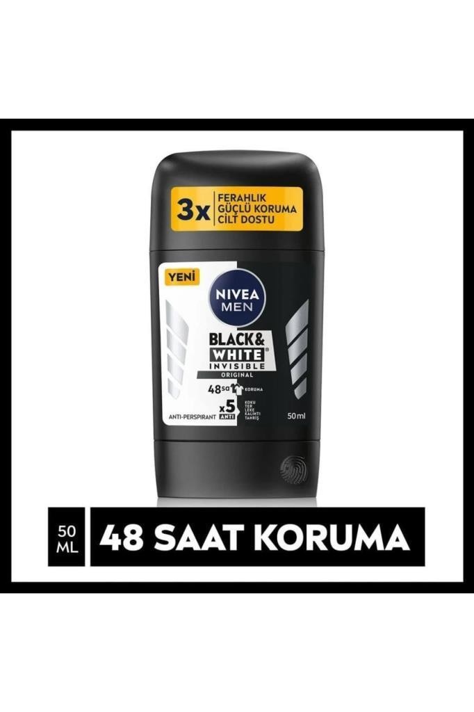 Nivea Men Black&White İnvisible Original Stick Deodorant 50 ml