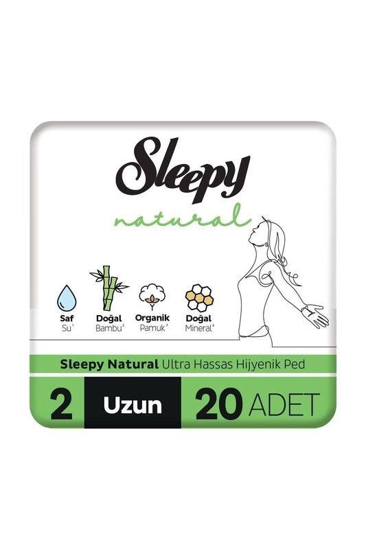 Sleepy Natural Ultra Hassas Hijyenik Ped Uzun 20'li